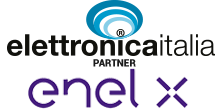 Logo Elettronica Italia - Partner Enel X